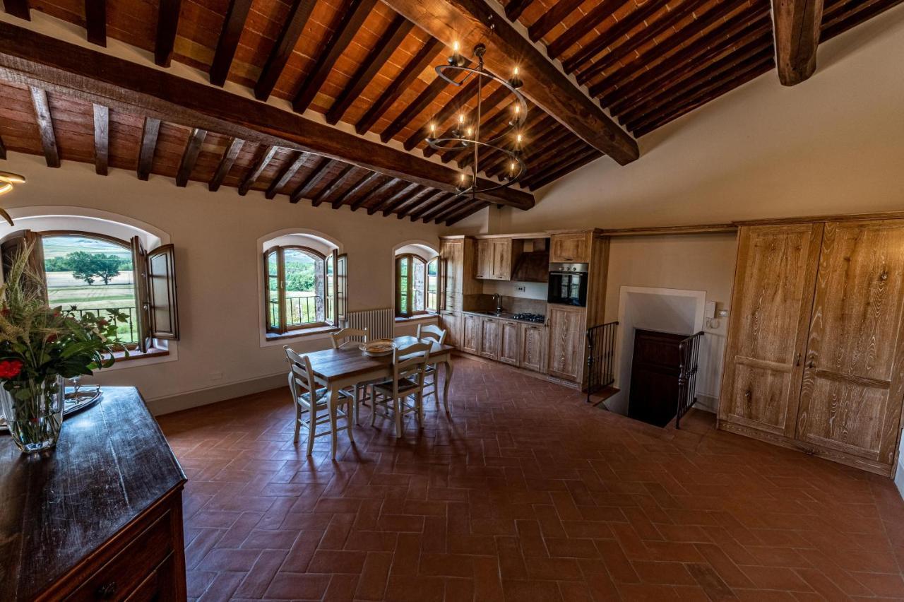 Agriturismo Castello La Grancia Di Spedaletto Pienza Buitenkant foto