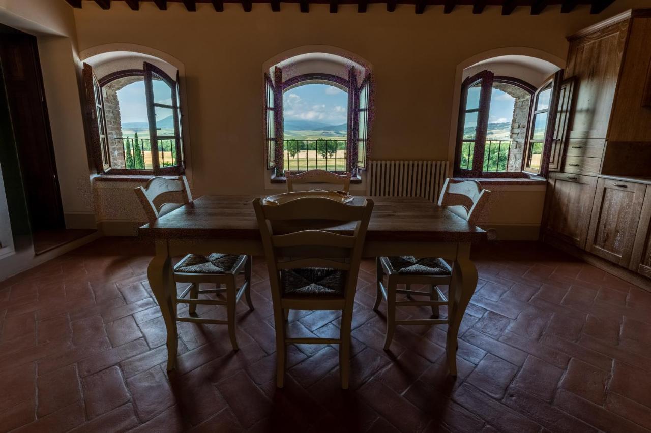 Agriturismo Castello La Grancia Di Spedaletto Pienza Buitenkant foto