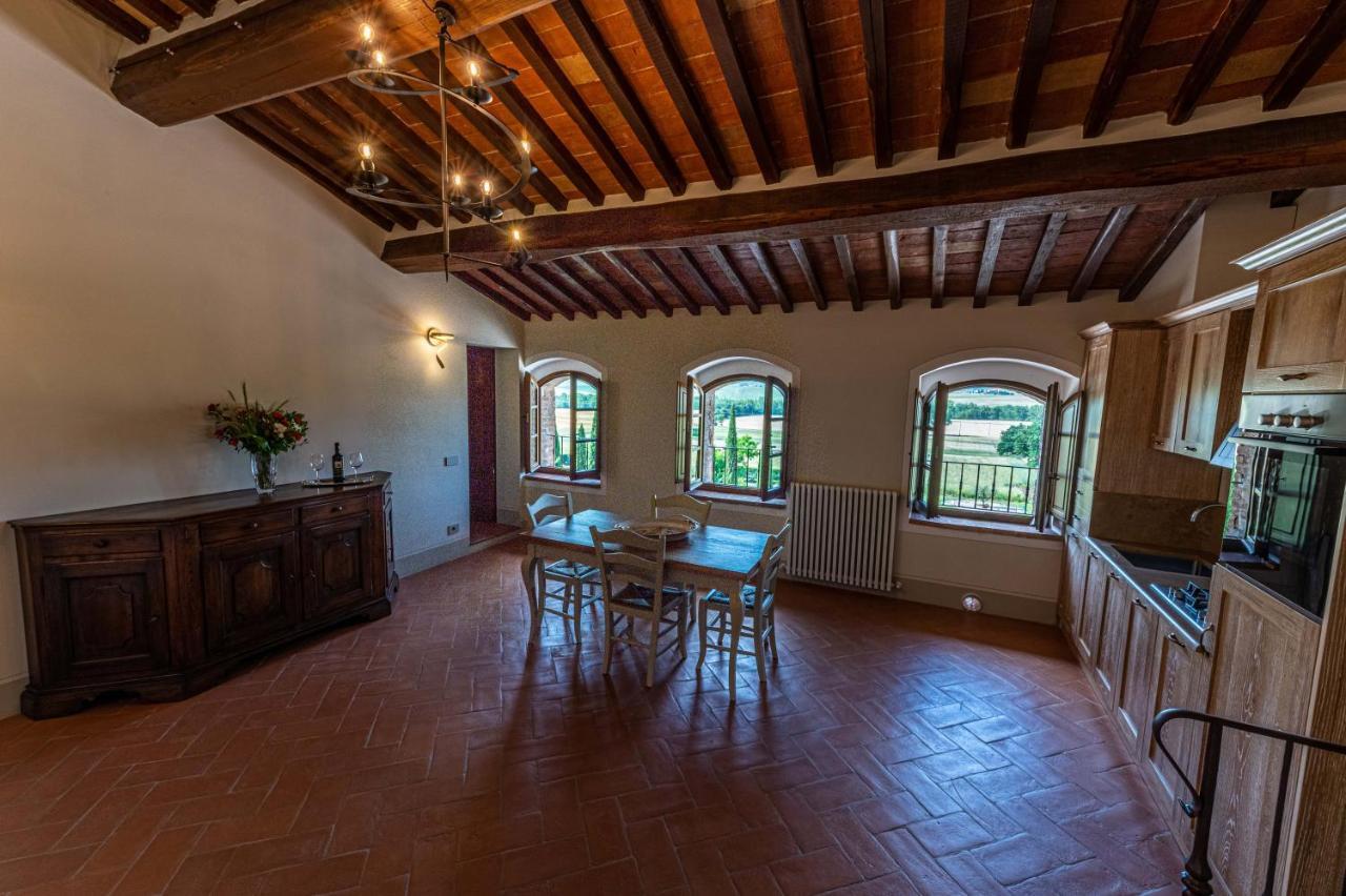Agriturismo Castello La Grancia Di Spedaletto Pienza Buitenkant foto