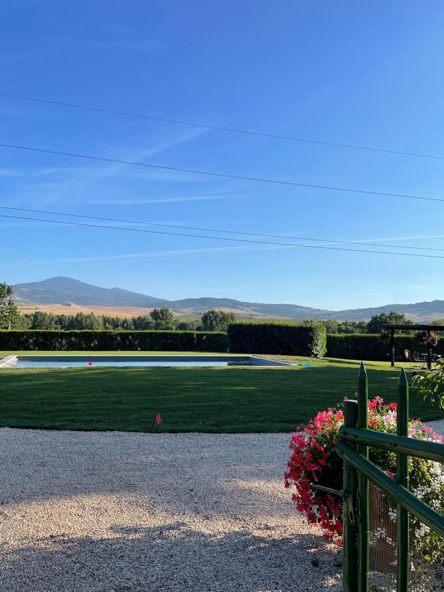 Agriturismo Castello La Grancia Di Spedaletto Pienza Buitenkant foto