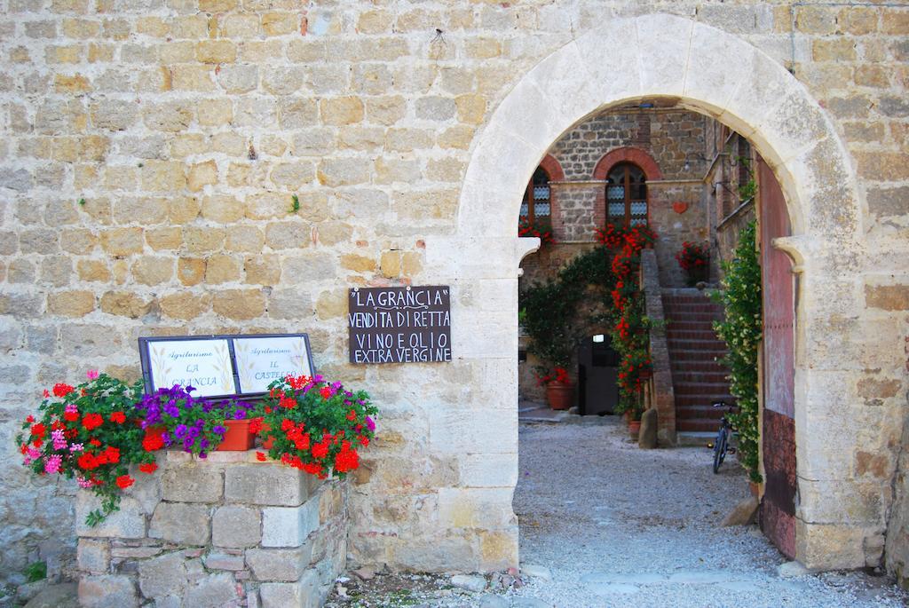 Agriturismo Castello La Grancia Di Spedaletto Pienza Buitenkant foto