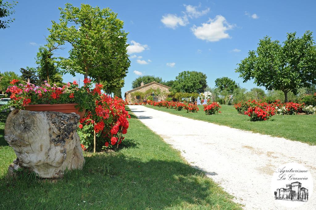 Agriturismo Castello La Grancia Di Spedaletto Pienza Buitenkant foto