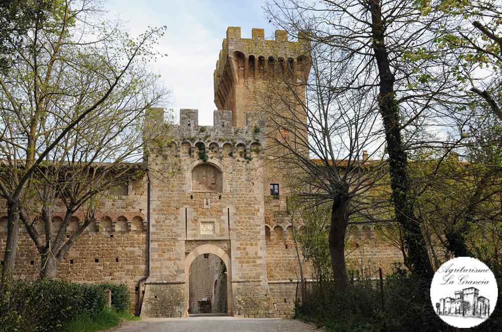 Agriturismo Castello La Grancia Di Spedaletto Pienza Buitenkant foto
