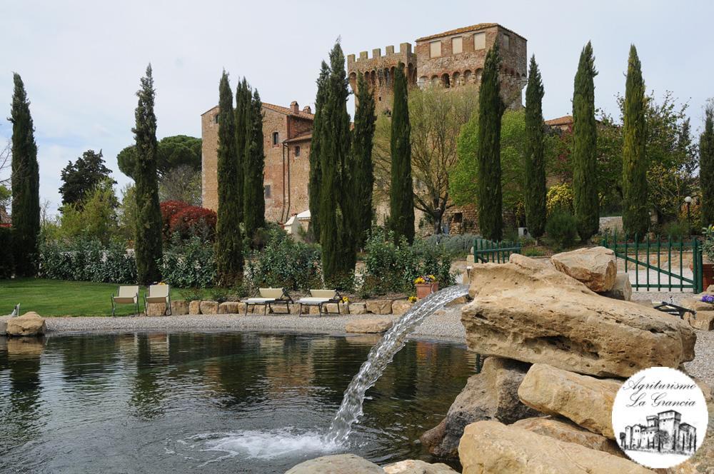 Agriturismo Castello La Grancia Di Spedaletto Pienza Buitenkant foto