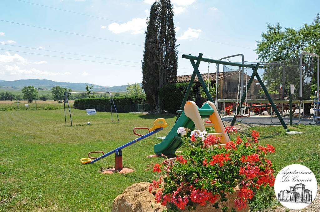 Agriturismo Castello La Grancia Di Spedaletto Pienza Buitenkant foto